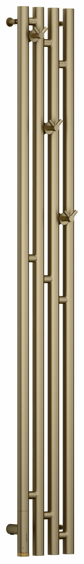 Электрический полотенцесушитель Сунержа Кантата 3.0 1500x159 МЭМ Лев. Золотой шелк арт. 32-5846-1516