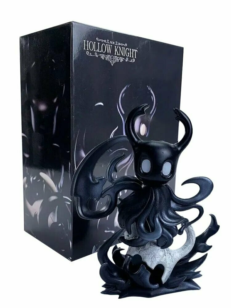 Фигурка Hollow Knight - Рыцарь тени (14см) / Полый Рыцарь / Маленький Рыцарь