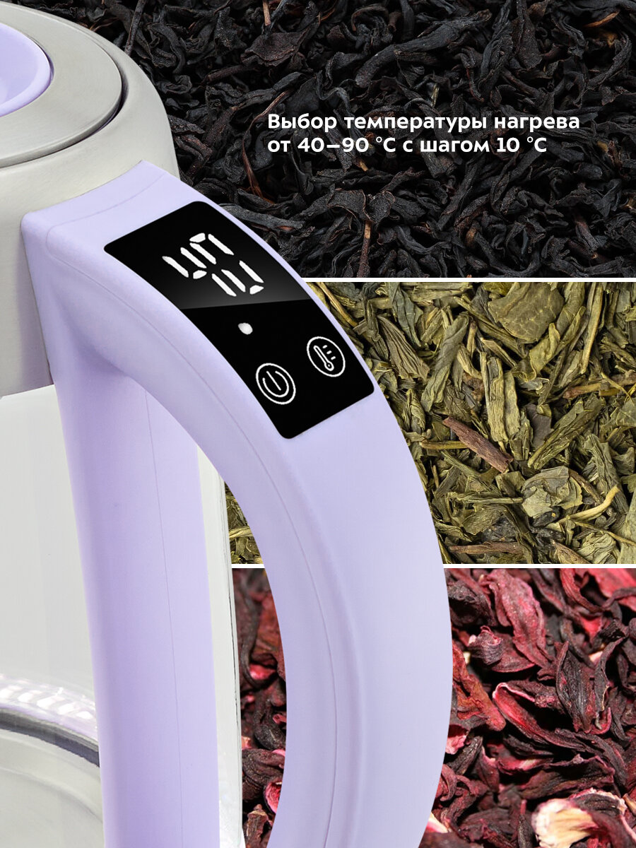 Чайник Kitfort КТ-6624 — фото 1