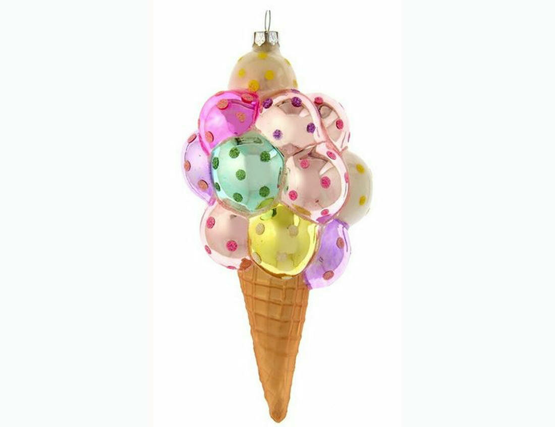 Ёлочная игрушка, стекло, 16 см, Kurts Adler