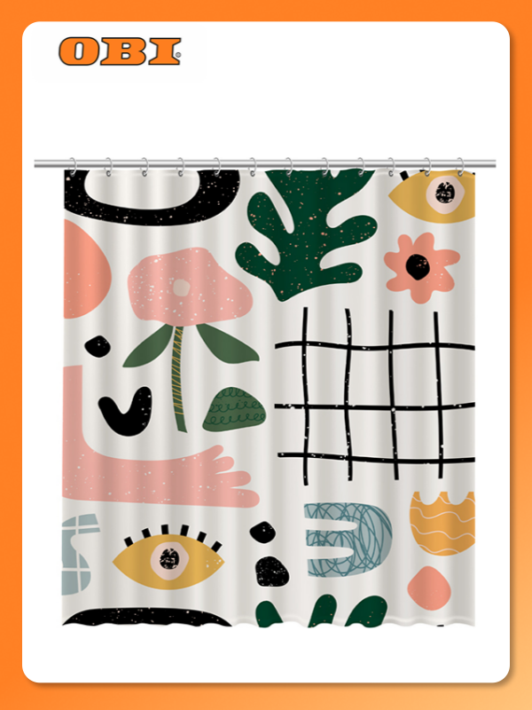 Шторка для ванны Fixsen 