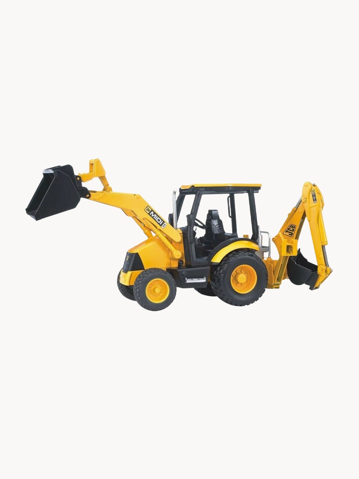 Погрузчик Bruder JCB MIDI CX колесный 02427 1:16 41 см желтый/черный