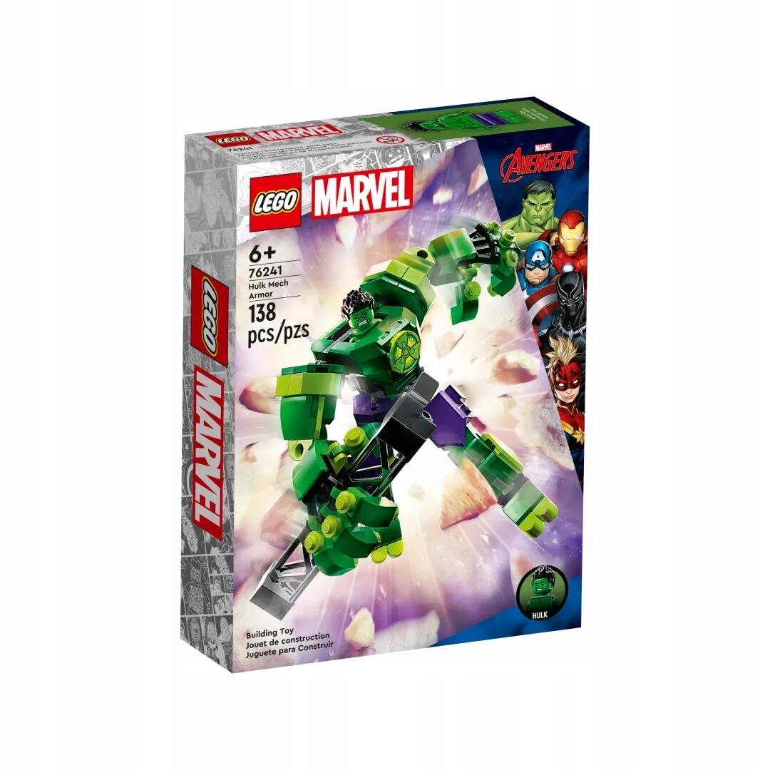 Конструктор LEGO Marvel Avengers 76241 Hulk mech armor