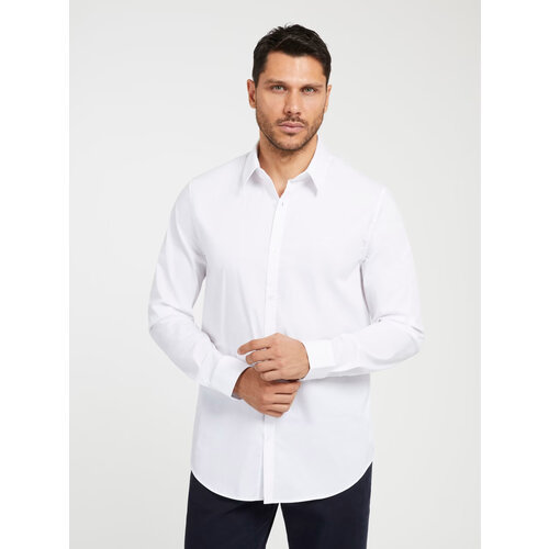 Рубашка GUESS, размер 54/XXL, белый