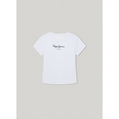 фото Футболка pepe jeans, размер 8, белый