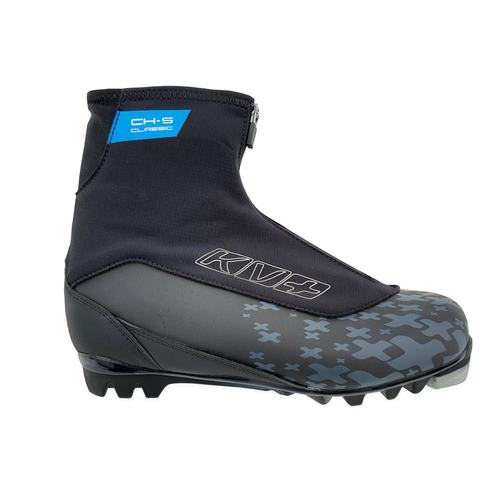 Лыжные ботинки KV+ CH5 Classic 2022-2023, р.42, черный/серый/синий