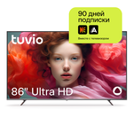 Телевизор Tuvio TD86UFBTV1 2023 VA - изображение