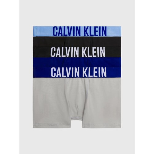 Трусы CALVIN KLEIN, 3 шт., размер 14-16 лет, синий, серый трусы calvin klein 3 шт размер 14 16 лет серый синий
