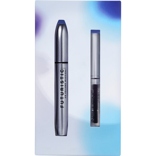 Influence Beauty Бьюти-бокс декоративной косметики 2 предмета тушь для ресниц Futuristic гель для бровей Brow robot 310₽