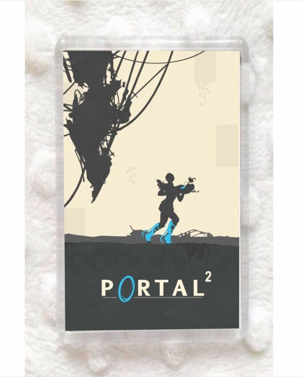 Магнит акриловый Portal 2, Портал 2 №7