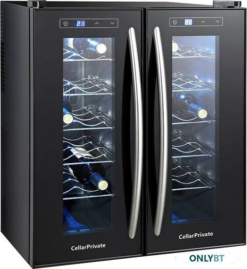 Винный шкаф Cellar Private CP024-2T черный