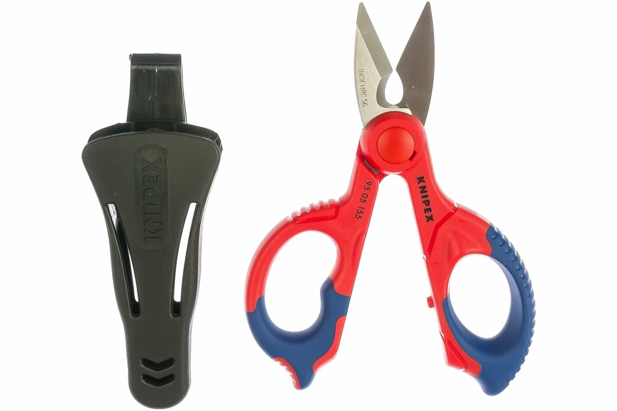 Строительные ножницы прямые 155 Knipex KN-9505155SB