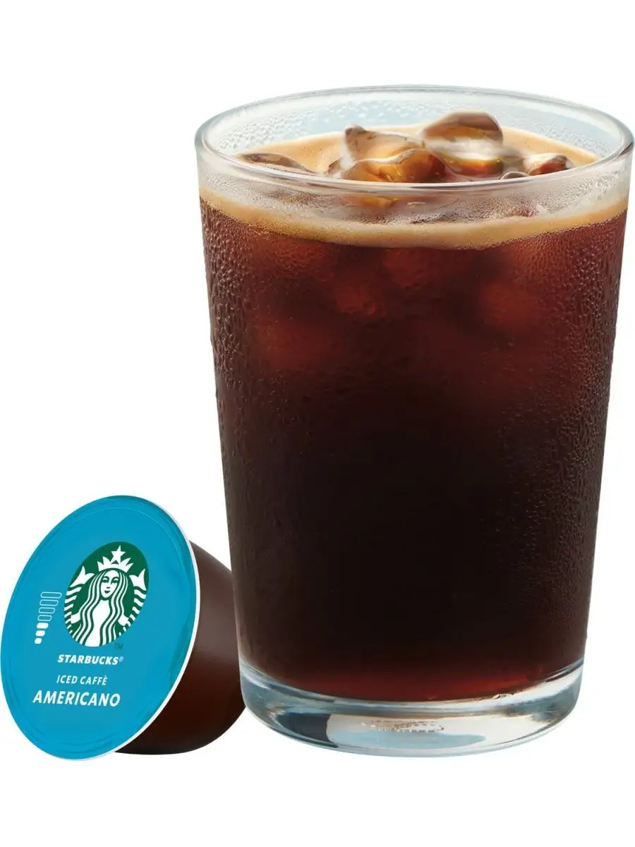 Кофе в капсулах Nescafe Dolce Gusto Starbucks Iced Caffe Americano 1 уп по 12 шт - фотография № 2