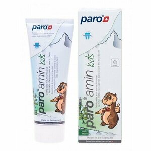 Зубная паста Paro amin kids (0-6 лет), 75 мл