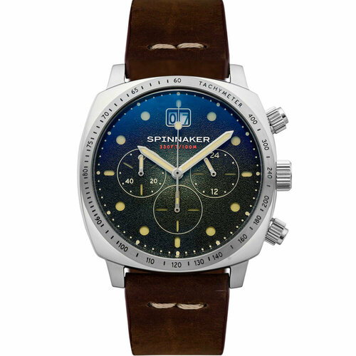 Наручные часы SPINNAKER SP-5068-02, синий, коричневый