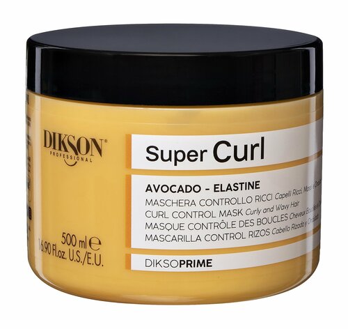 DIKSON Curl Control Mask Маска для кудрявых и волнистых волос с маслом авокадо, 500 мл