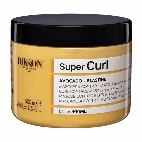 DIKSON Curl Control Mask Маска для кудрявых и волнистых волос с маслом авокадо, 500 мл