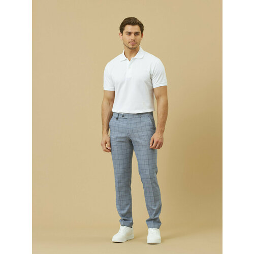 фото Брюки royal spirit, размер 52/176, серый