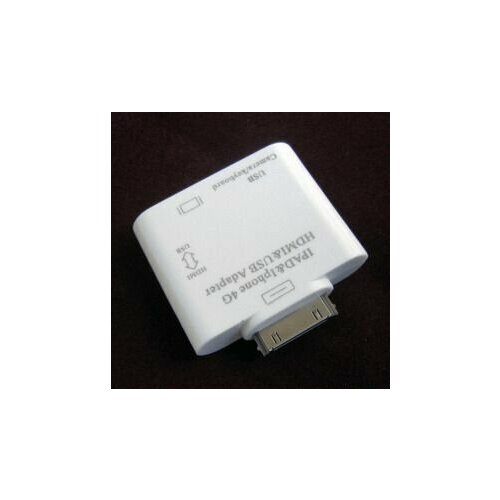 Адаптер-переходник HDMI для iPhone 4, iPad, iPhone 3G, 3GS, iPod Touch 4