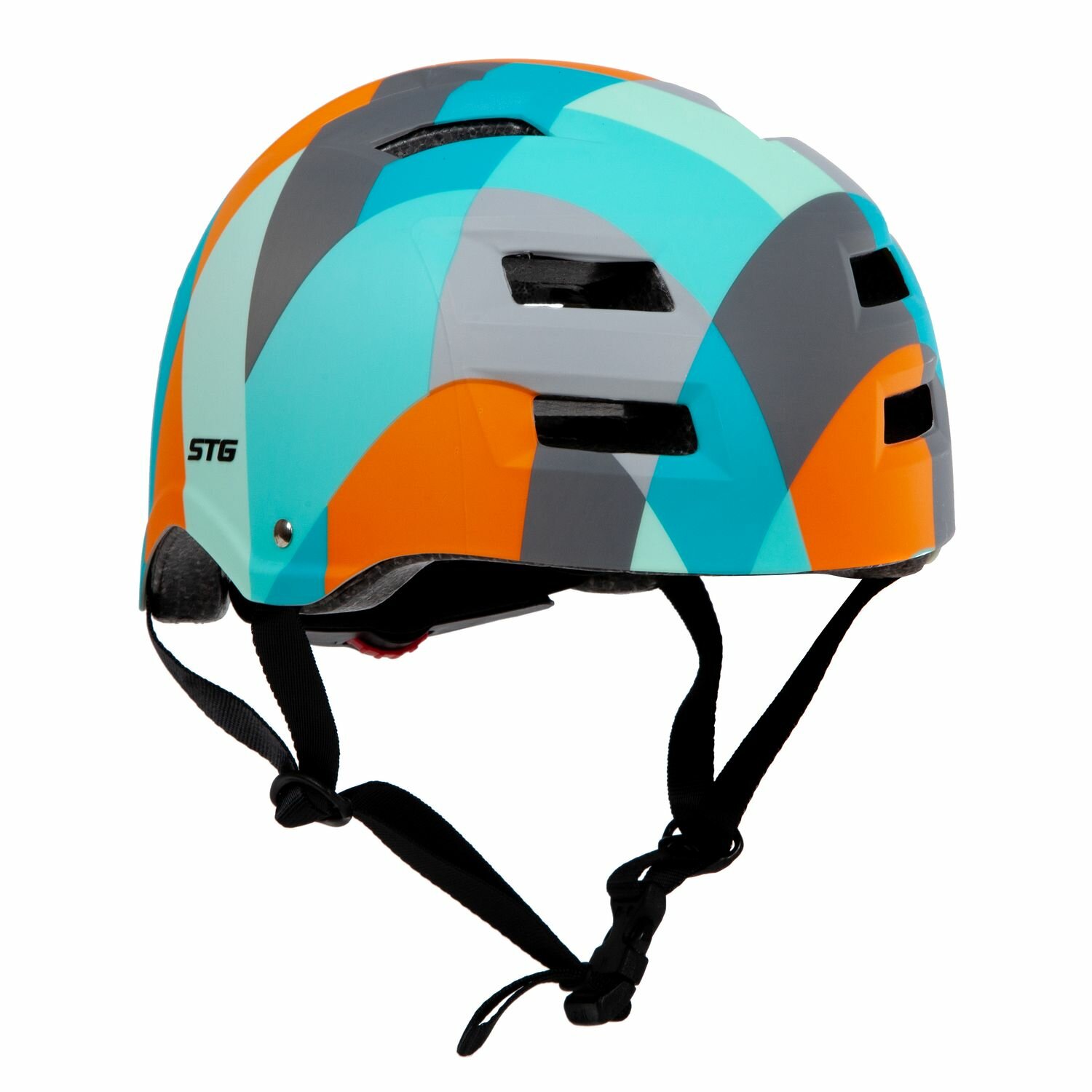 Защитный шлем STG MTV1 Color, с фикс застежкой (Шлем STG , модель MTV1, размер L(58-61)cm Color с фикс застежкой.)