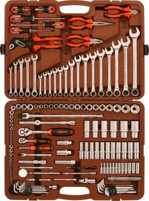 OMBRA Набор инструмента универсальный 1/4", 3/8" и 1/2"DR, 141 предмет OMT141S