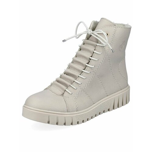 фото Ботинки rieker, размер 37, бежевый