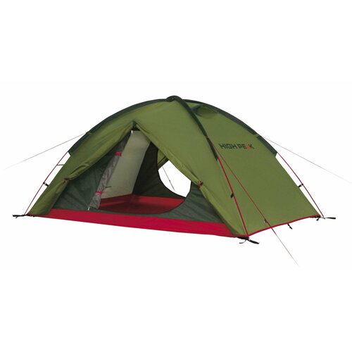 палатка high peak woodpecker 3 зеленыйкрасный 340х190х220 10194 Палатка Woodpecker 3 LW pesto/red, 340x190x110, 10195