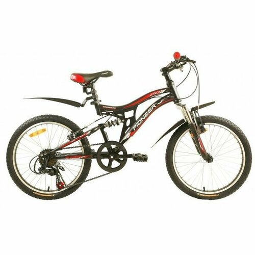 фото Велосипед pioneer champion 20/13 black/red/silver