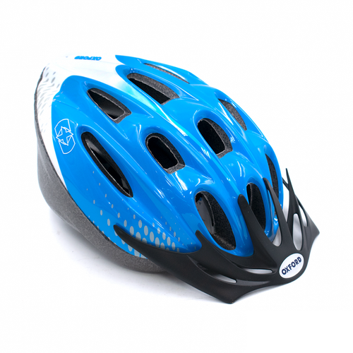 Велошлем Oxford F15 Blue/White 58-62 велошлем oxford hoxton helmet grey 58 62