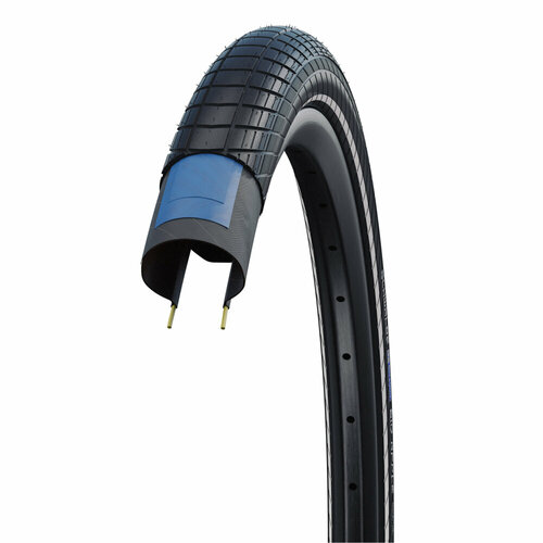 SCHWALBE Покрышка Schwalbe 26x2.35 (60-559) BIG APPLE Perf, RaceGuard B/B-SK+RT HS430 ADDIX 67EPI