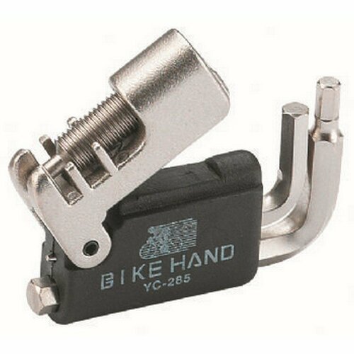 Мультитул складной Bike Hand YC-285 на 5 функций набор велоинструментов yc 285 bike hand 5 ключей