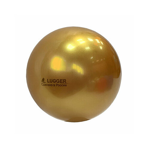 Мяч для художественной гимнастики однотонный, d=19 см золотой Спортекс