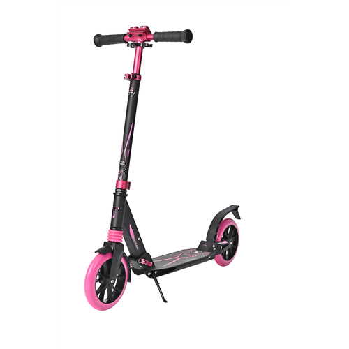 фото Самокат тт city scooter розовый 1/2 tech team