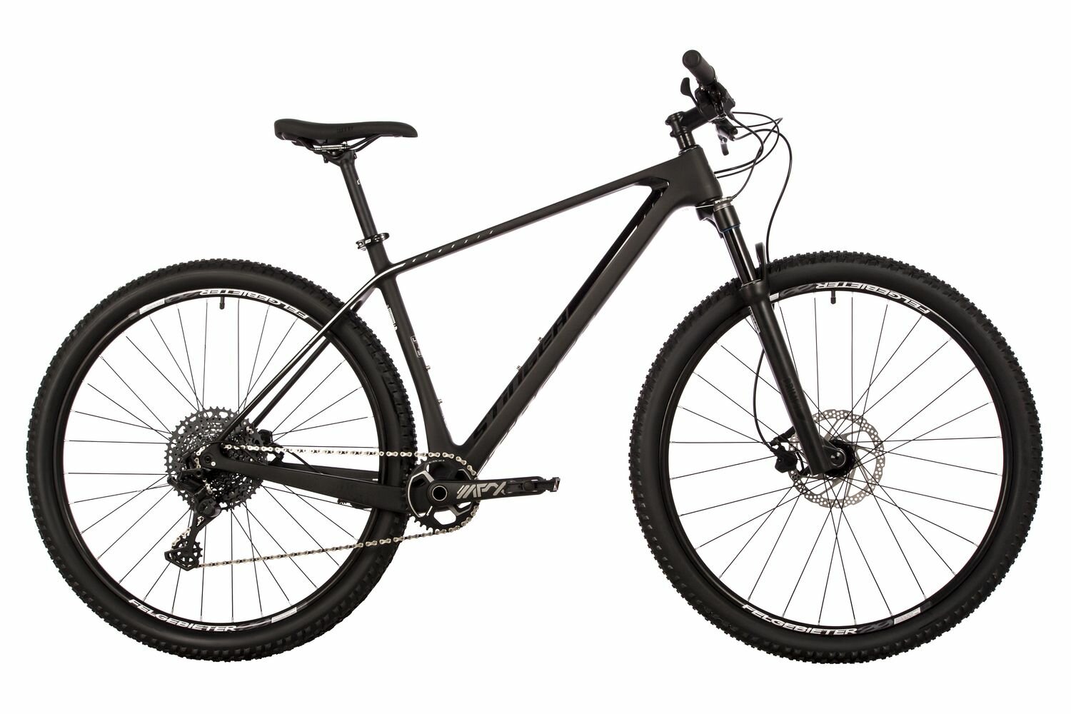 Велосипед Stinger Genesis Std 29" (2023) (Велосипед STINGER 29" GENESIS STD черный, карбон, размер MD)