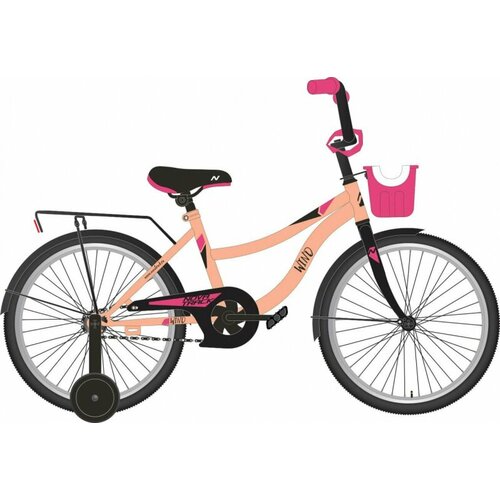 фото Велосипед 16 novatrack wind коралловый crl22