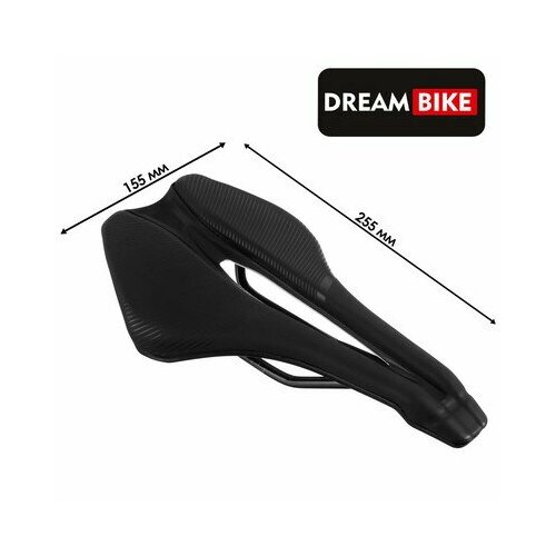фото Седло dream bike спорт, цвет чёрный