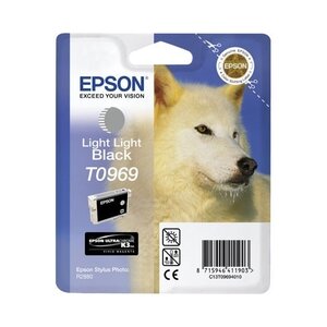 Картридж Epson T0969 Light Light Black черный C13T09694010