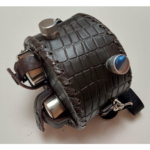 Фляга 506 2*0,5л (круглая) + 2 стаканчика