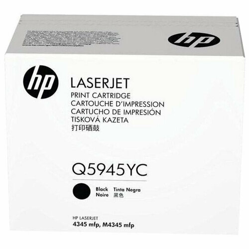 Картридж лазерный HP (C) Q5945YC чер. для LJ M4535, 652590