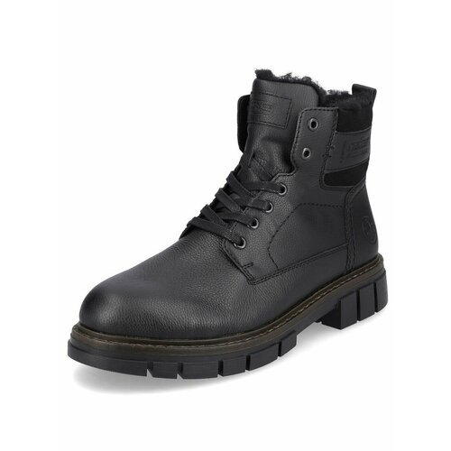 фото Ботинки rieker, размер 41, черный