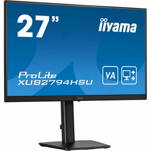 Монитор Iiyama ProLite с панелью VA XUB2794HSU-B1 27 черный 1946100₽