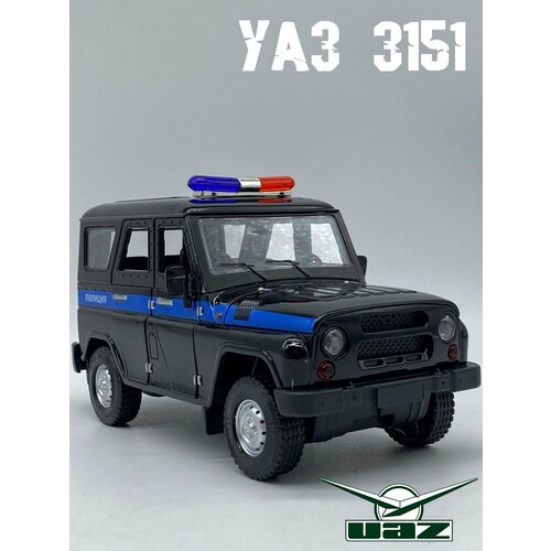 Полиция ДПС машинки уаз-3151 машинка уаз hunter полиция дпс в коробке 22x11x11 см playsmart