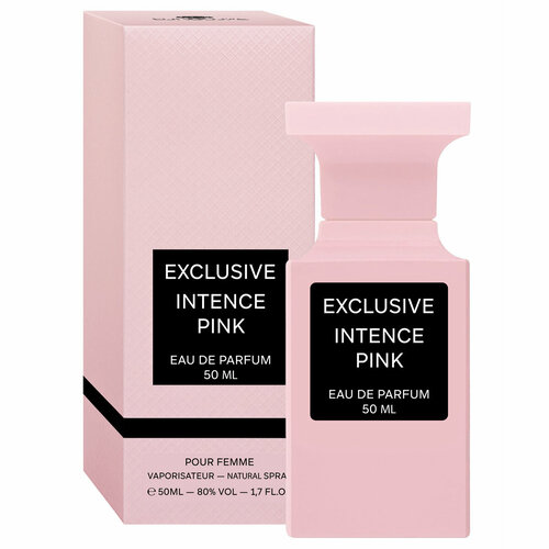 EUROLUXE/Парфюмерная вода Exclusive Intense pink 50 мл/Парфюм женский роза интенс кавер пулсен