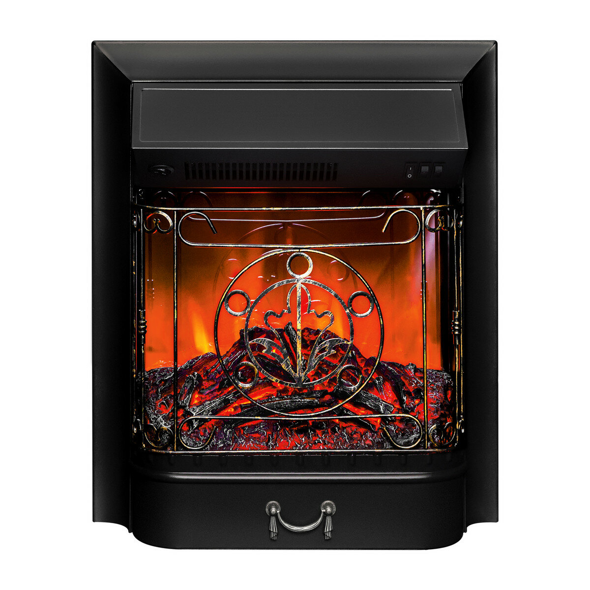 Электроочаг Majestic Lux Black RealFlame 100004