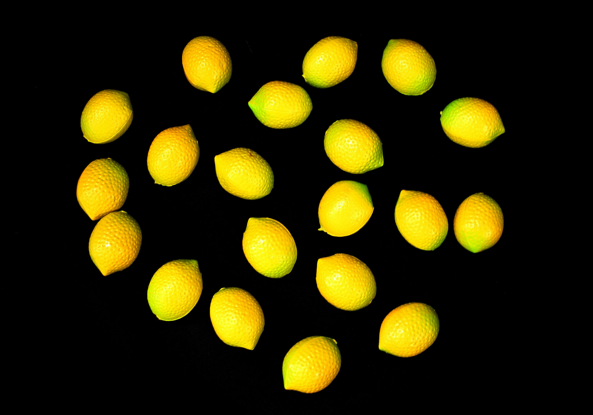 фото Лимоны мини декоративные, набор 20 штук