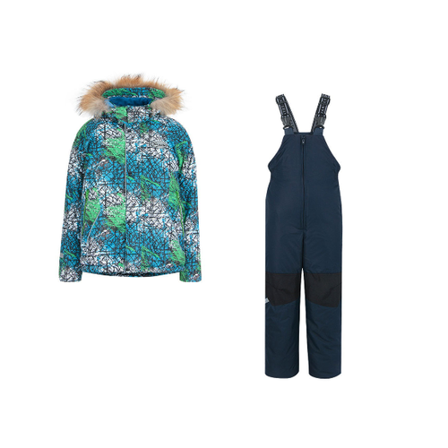 фото Комплект верхней одежды kvartet размер 116, зеленый