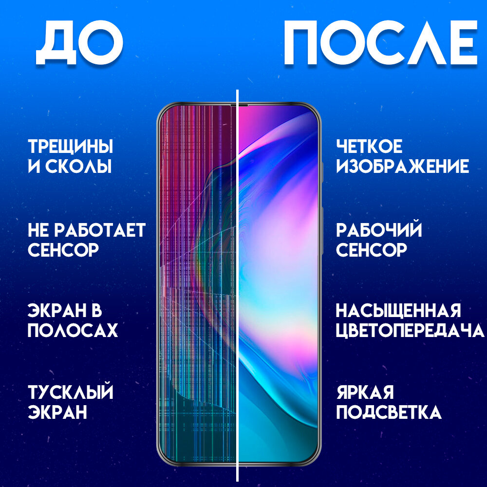 Дисплей для iPhone 7, черный