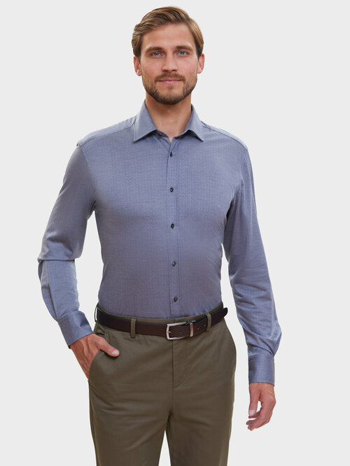 Рубашка KANZLER, размер 44, серый