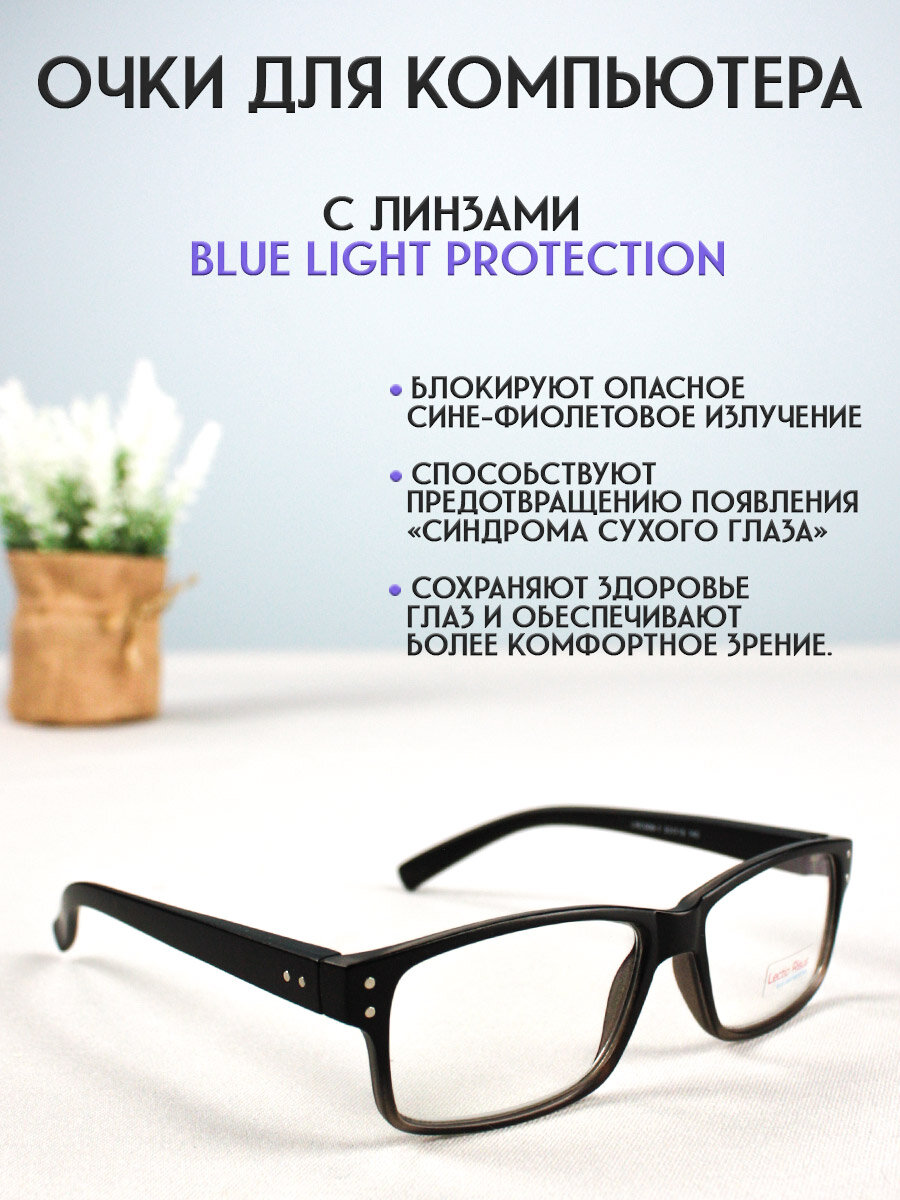 Изображение Очки для компьютера LECTIO RISUS LRC006-1 имиджевые защитные