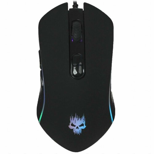 Мышь проводная DEXP Hellscream Black черный